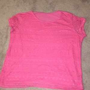 Pink t-shirt